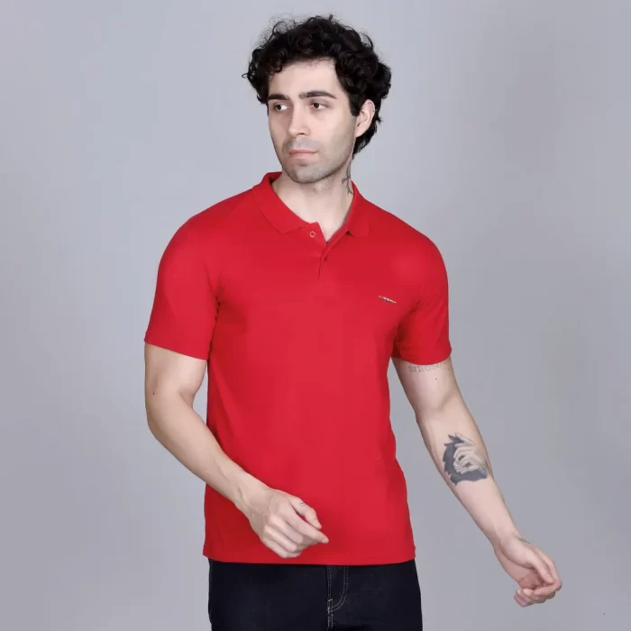 Men’s Basic Polo T-Shirt - Cotton Fabric, Versatile & Easy to Style